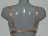 Armani Ladies Microfiber grey push up bra