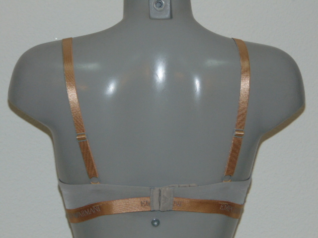 Armani Ladies Microfiber grey push up bra