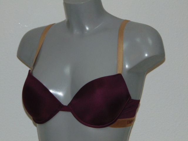 Armani Ladies Microfiber auberinge push up bra