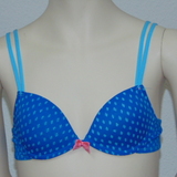 Boobs & Bloomers Pixy blue/print padded bra