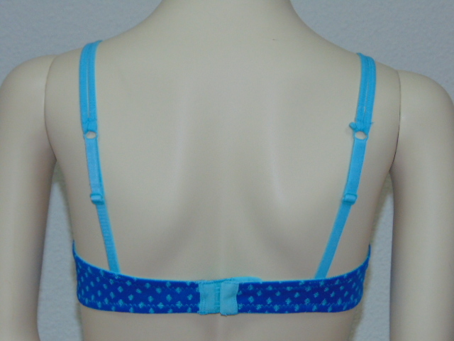 Boobs & Bloomers Pixy blue/print padded bra
