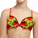 Boobs & Bloomers Sunny red/print girls bra