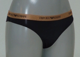 Armani Ladies Microfiber black brazilian