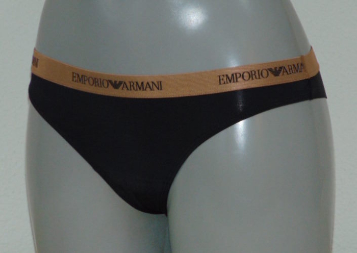 Armani Ladies Microfiber black brazilian