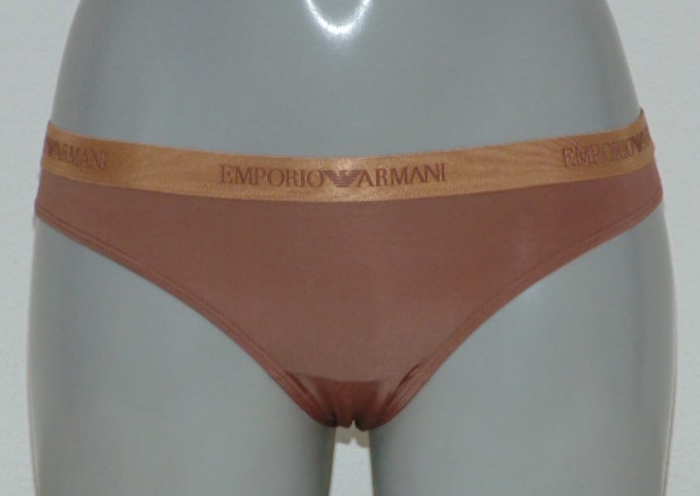 Armani Ladies Microfiber brown brief