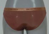 Armani Ladies Microfiber brown brief