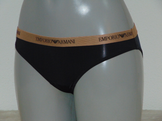 Armani Ladies Microfiber black brief