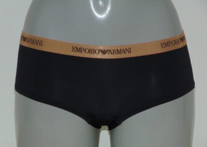 Armani Ladies Microfiber black short