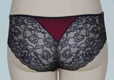 After Eden D-Cup & Up Scarlett red/black short