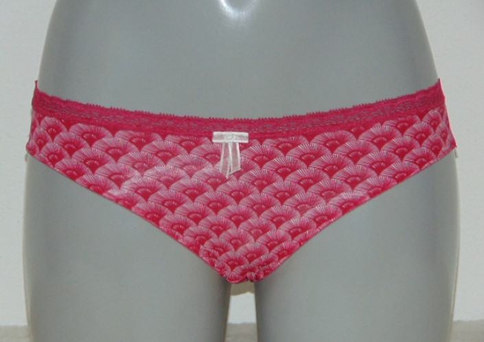 Cybéle Palmetto red/print brief