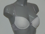 Cybéle Dotted grey/print push up bra