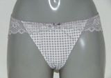 Cybéle Dotted grey/print brief