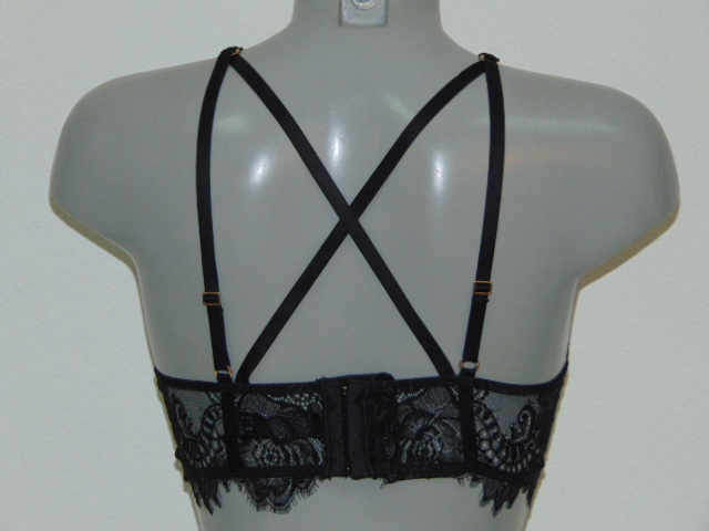 Sapph Serina black non-padded bra