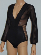 Sapph Gaudy black/print body