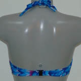 Missya Rose blue/print padded bikini bra