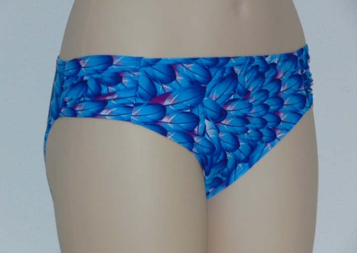 Missya Orchid blue/print bikini brief