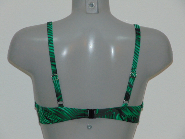 Missya Iris green/print padded bikini bra