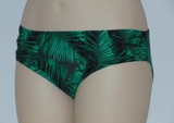 Missya Orchid green/print bikini brief