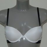 Armani Ladies Contoure white push up bra