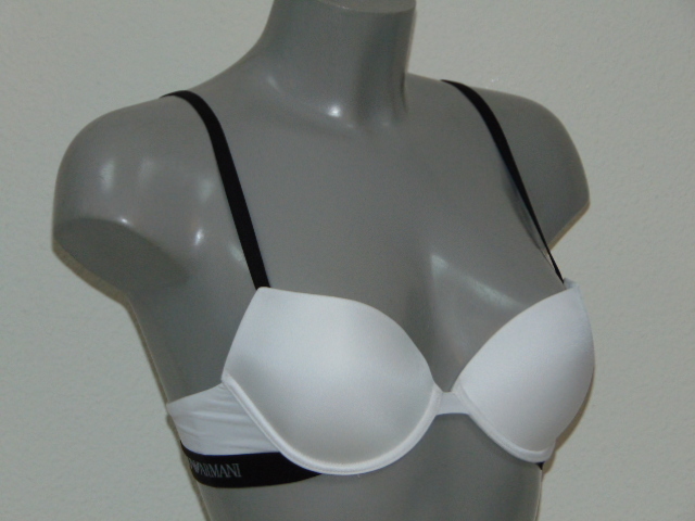 Armani Ladies Contoure white push up bra