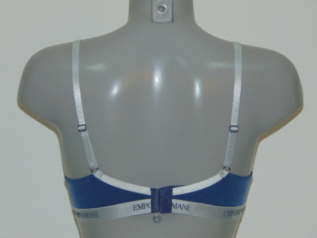 Armani Ladies Contoure blue padded bra