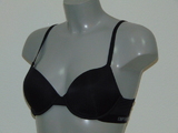 Armani Ladies Contoure black padded bra