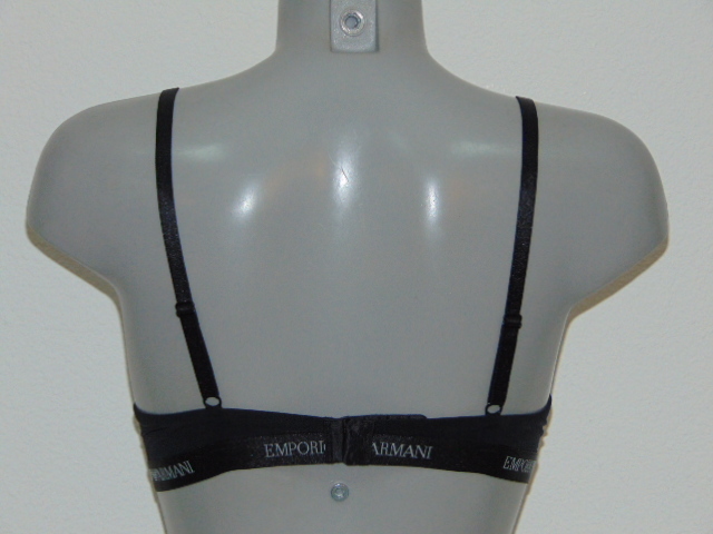 Armani Ladies Contoure black push up bra