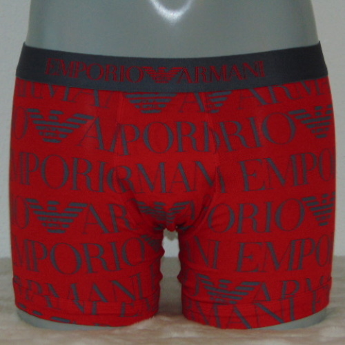 Armani Men's Superiore red boxer short