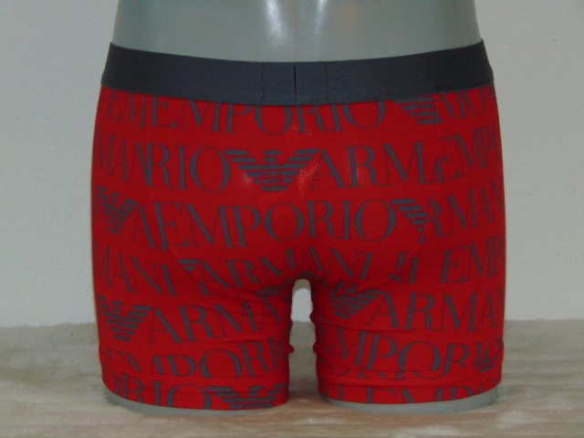 Armani Men's Superiore red boxer short
