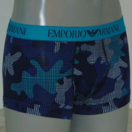 Armani Men's UNDERSWIM blue swim boxer