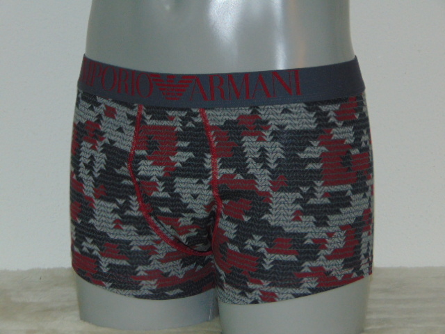 Armani Men's Trunk grey/print trunk