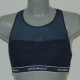 Armani Ladies Lace  navy/blue sport top