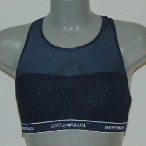 Armani Ladies Lace  navy/blue sport top