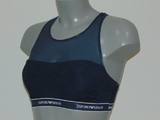 Armani Ladies Lace  navy/blue sport top