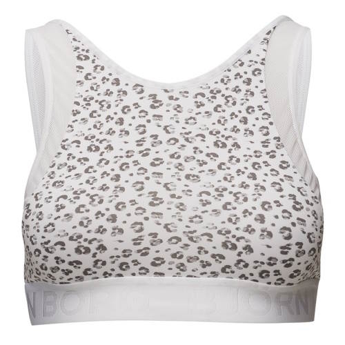 Björn Borg Animal white/print sport top