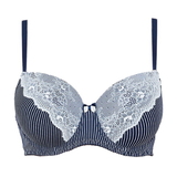 After Eden D-Cup & Up Violette navy blue padded bra