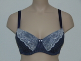 After Eden D-Cup & Up Violette navy blue padded bra