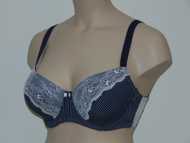 After Eden D-Cup & Up Violette navy blue padded bra