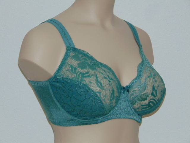 Elbrina Johanna petrol non-padded bra