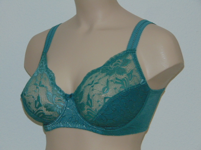 Elbrina Johanna petrol non-padded bra
