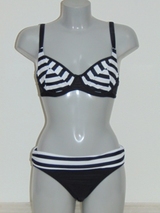 Nickey Nobel Mona black/white soft-cup bikini bra