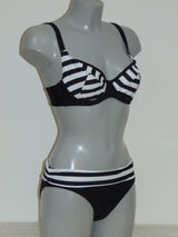 Nickey Nobel Mona black/white soft-cup bikini bra