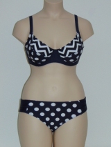 Nickey Nobel Maddy blue soft-cup bikini bra