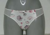 Armani Ladies Avorio Stampato ivory/pink brazilian
