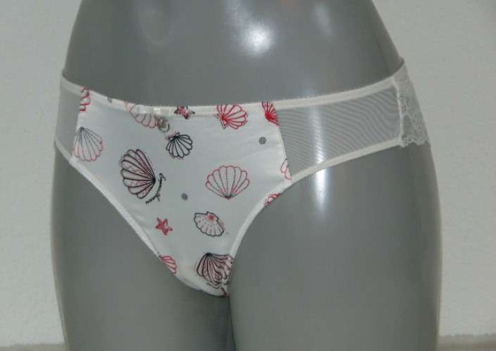 Armani Ladies Avorio Stampato ivory/pink brazilian