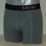Shiwi Men's Basic grey boxer short