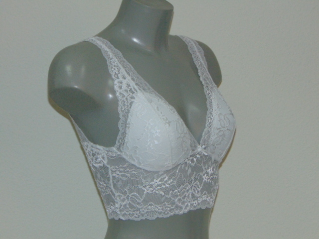 Missya Nicole white wireless bra