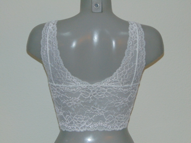 Missya Nicole white wireless bra