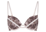 LingaDore Wild Romance brown/pink push up bra