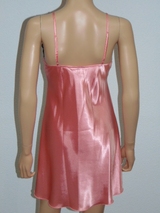 LingaDore Night Liquid pink slipdress